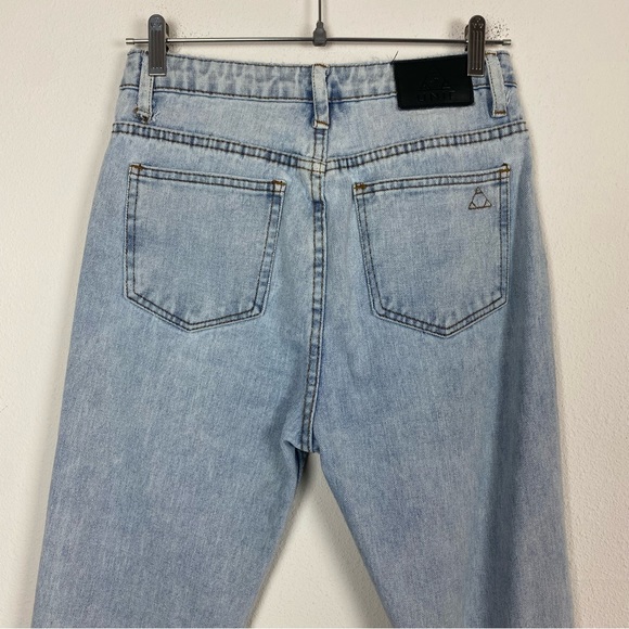 🎉HOST PICK!🎉 UNIF Acid Wash Distressed Straight Leg Denim Jeans - Picture 5 of 12